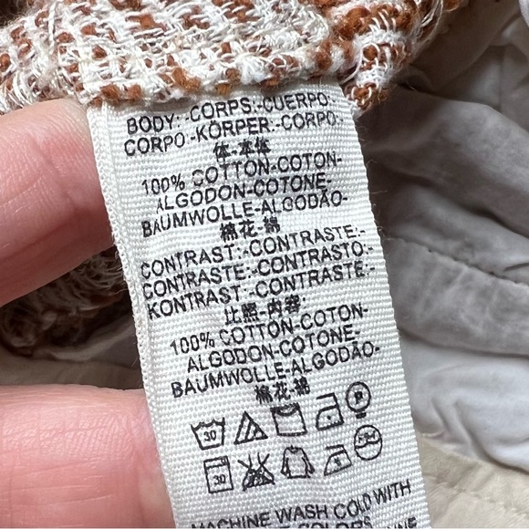 Free People Light At Sunrise Crop Pants in Beige Brown - Picture 6 of 7